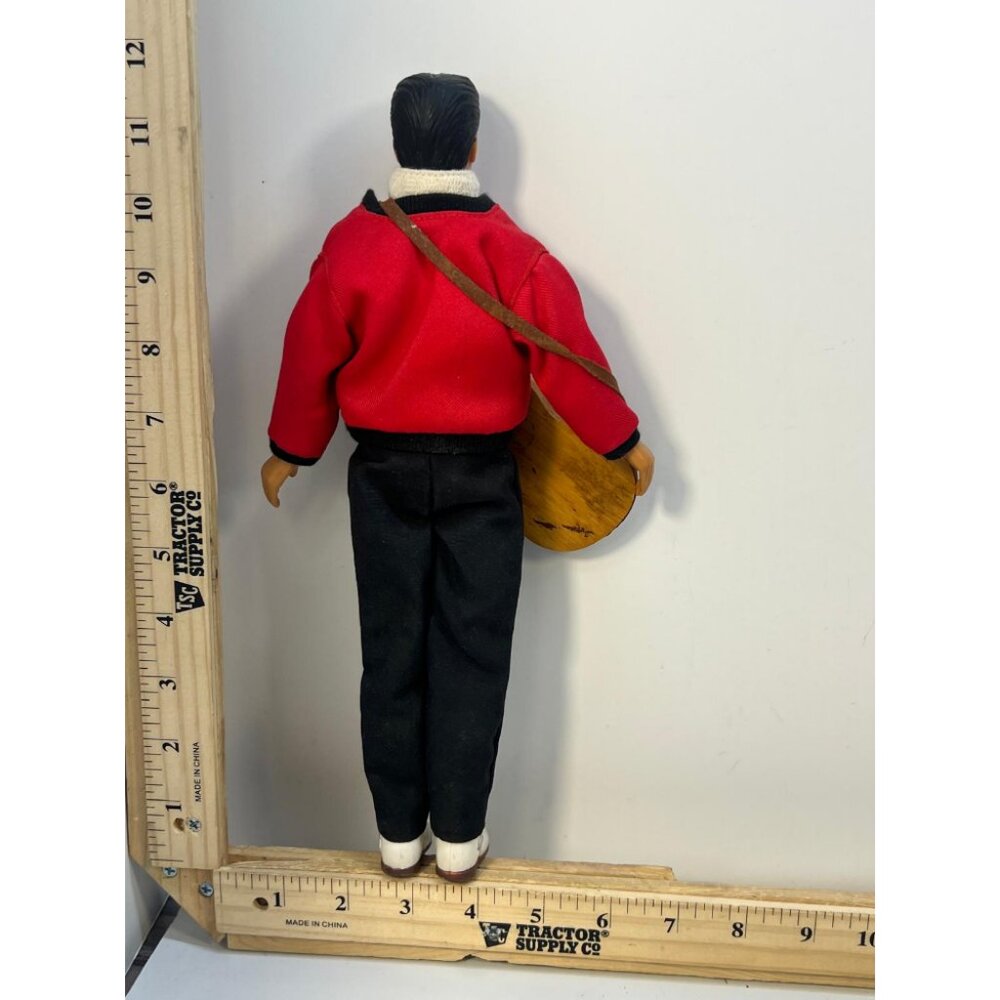 Elvis Kids Presley Doll Red Jacket Guitar Figure Collectible 12 Inches Toy - Picture 2 of 2